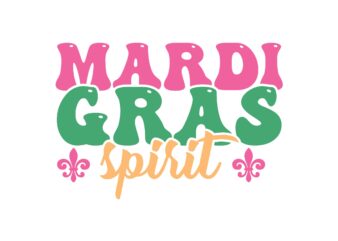 MARDI GRAS SPIRIT t shirt designs for sale