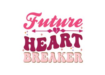 Future Heart Breaker t shirt graphic design