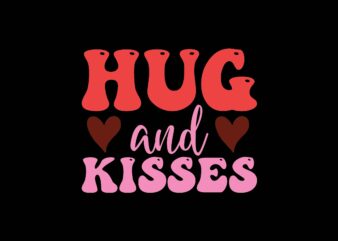Hug and Kisses graphic t shirt