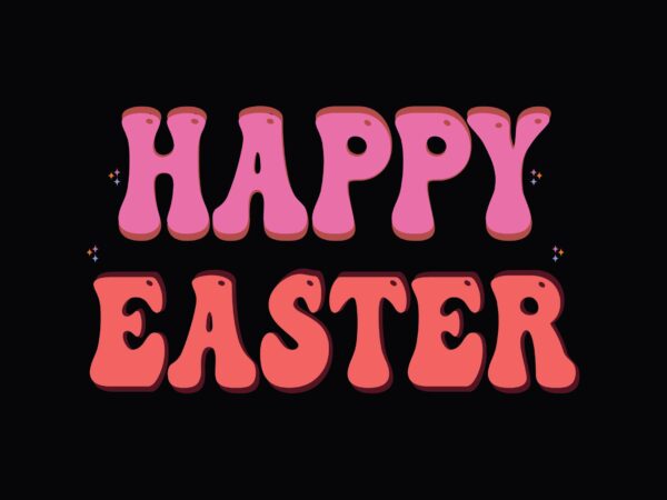 Happy easter graphic t shirt