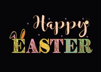happy easter graphic t shirt