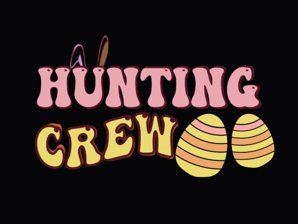 Hunting crew graphic t shirt