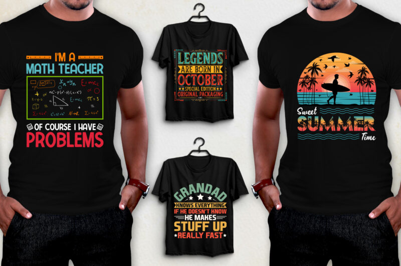 Vintage Sunset T-Shirt Design