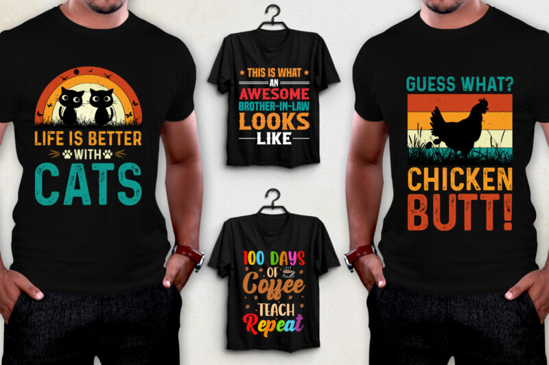 Vintage Sunset Typography T-Shirt Design