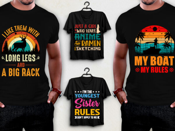 Vintage sunset t shirt designs