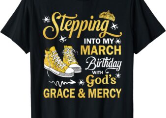 With god's grace & mercy t-shirt