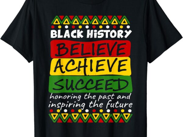 Black history month decorations melanin african american t-shirt