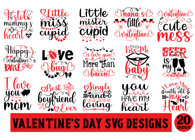 Valentines SVG designs bundle,Valentines svg bundle, Valentines Day Svg, Happy valentine svg, Love Svg , Heart svg, Love day svg, Cupid svg,