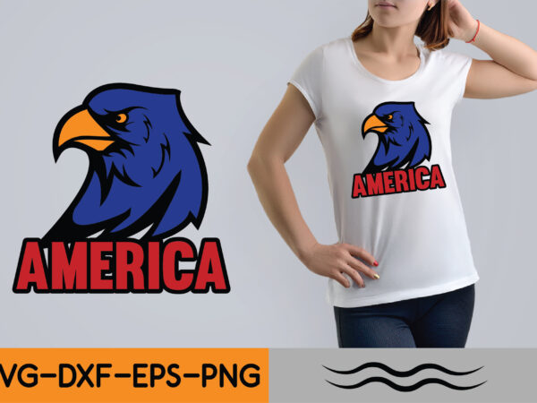 America t shirt vector
