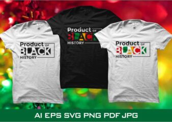Product of black history t shirt design, Juneteenth t shirt design, black history month shirt design for download