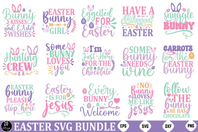 Easter Svg Bundle Easter Svg Easter Svg t shirt Easter Svgdesign,Easter Svg Bundle, Retro Easter Svg Bundle, Easter Bundle, Easter, Easter