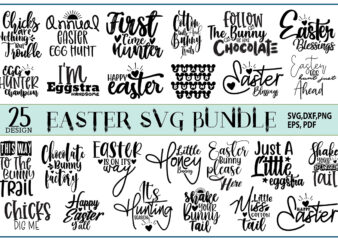 Easter svg design bundle