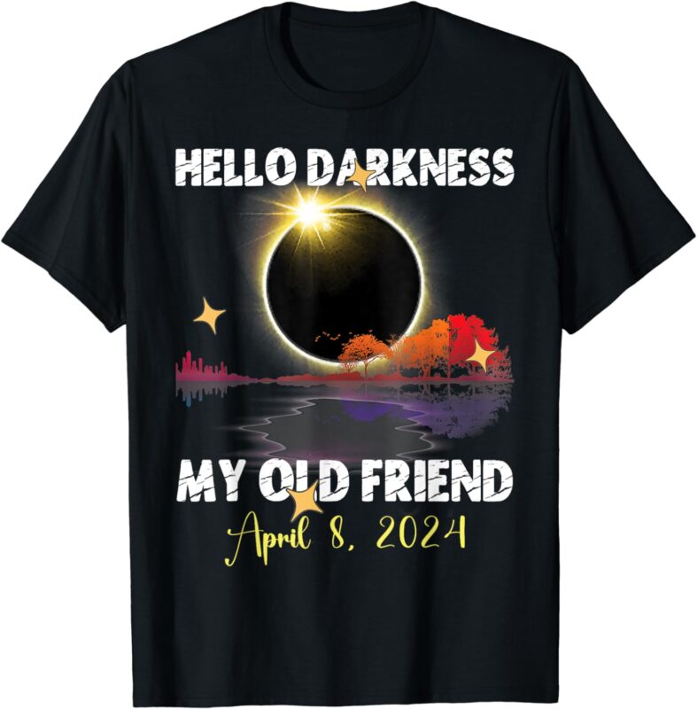 funny solare eclipse 2024 for april 8 2024 solar eclips T-Shirt