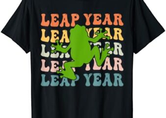 leap frog leap day 2024 T-Shirt