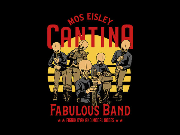 Mos eisley famous band t shirt designs for sale