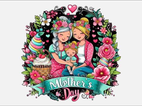 Mothers day png sublimation t shirt designs for sale