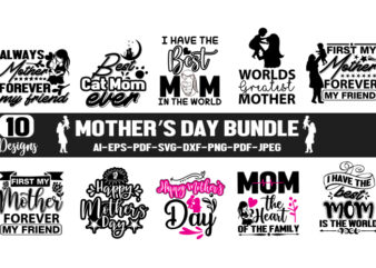 Mother’s Day Bundle t shirt designs for sale