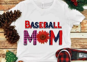 Baseball Mom Flower Png t shirt template