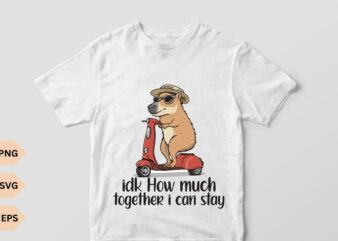 IDK how much together i can stay Capybara Shirt, Rodent Shirts, Funny Capybara Shirts for Women, Cute Mouse T Shirt Cowboy Rat Shirts