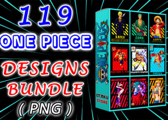 119 One Piece Designs Bundle