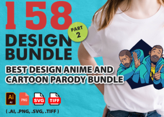 158 Best Design Anime and Cartoon Parody Bundle For Commercial Part 2 – 90% off