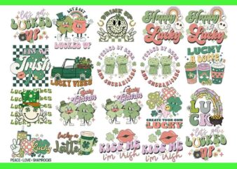 Bundle Patrick Day Png, St Patrick’s Day Bundle Png, Shamrocks Png, Irish Png t shirt template