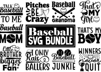 Baseball SVG Bundle ,Baseball T-shirt Design Bundle, Baseball Svg Bundle, Baseball Mom Svg, Baseball Png, Baseball Sister Svg, Baseball Hear