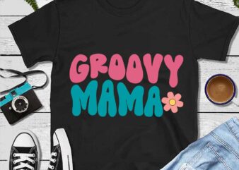 Mother’s Day Png, Mother Png, Groovy Mama Png