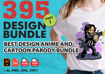 395 Best Design Anime and Cartoon Parody Bundle For Commercial Part 1 – 90% off
