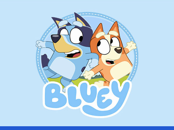 Funny bluey svg, bluey birthday svg, bluey and bingo svg t shirt graphic design