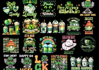Bundle Patrick Day Png, St Patrick’s Day Bundle Png, Shamrocks Png, Irish Png t shirt template