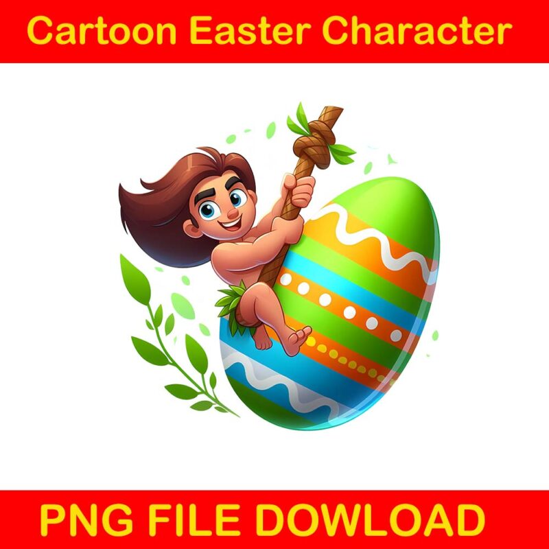 Cartoon easter character png bundle, spring easter png, happy easter day png, superhero easter png, princess easter egg t shirt vector file