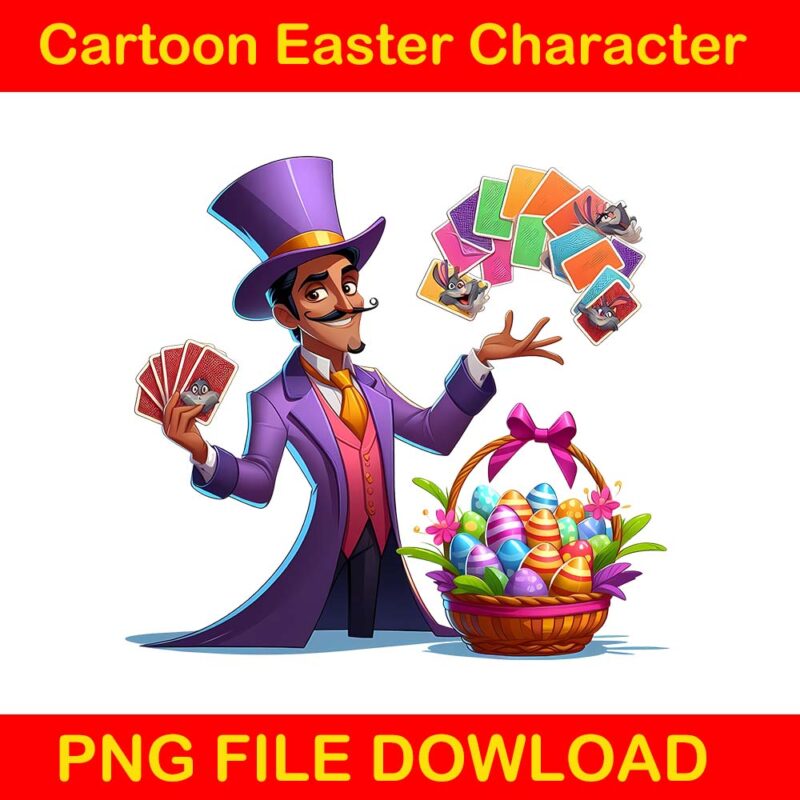 Cartoon easter character png bundle, spring easter png, happy easter day png, superhero easter png, princess easter egg t shirt vector file