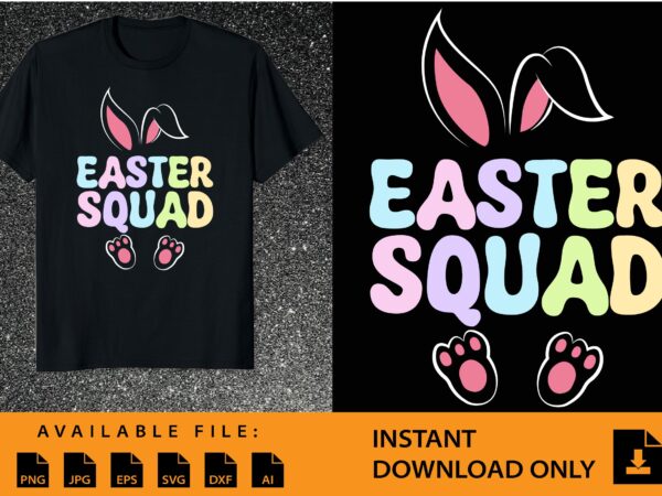 Easter squad shirt design