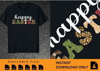 Happy Easter Shirt Women Chillin with My Peeps Tee Shirt Cute Rabbit Graphic T-Shirt