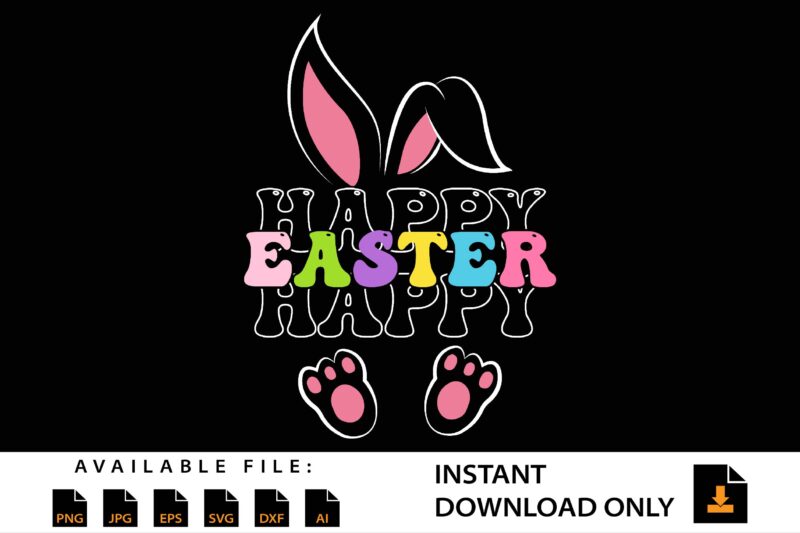 Happy Easter Day Shirt Design