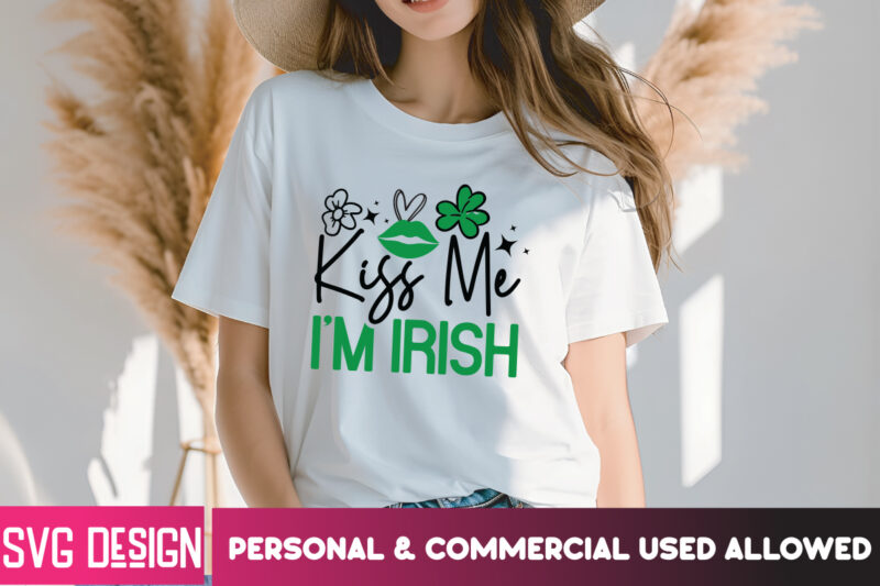 St.Patrick’s Day T-Shirt Bundle, St.Patrick’s Day SVG Bundle ,Happy st.patrick s day t shirt design,happy st.patrick s day svg design