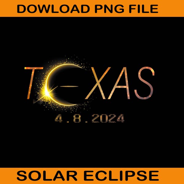 Texas Total Solar Eclipse Png, Solar Eclipse 8 2024 Png
