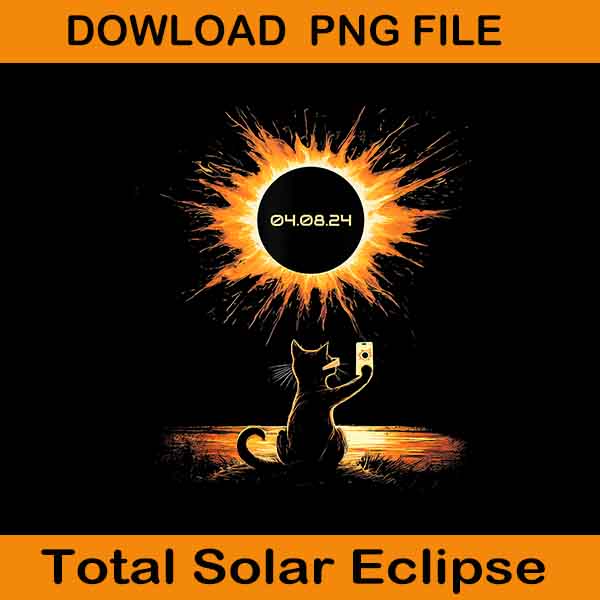 Bundle Total Solar Eclipse Png, Solar Eclipse 04 08 2024