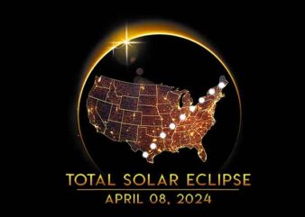 Total Solar Eclipse April 08 2024 Png