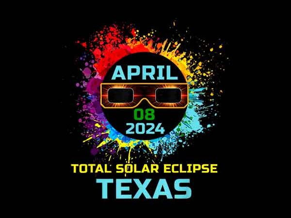 April total solar eclipse texas png, total solar eclipse png t shirt vector