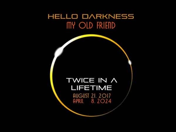 Hello darkness my old friend solar eclipse april 08 png graphic t shirt