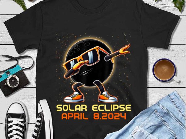 America total solar eclipse april 8 2024 png t shirt vector