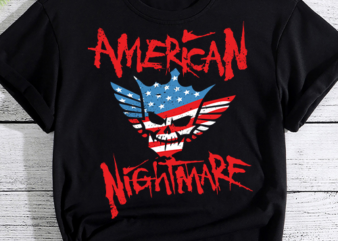 American Nightmare t shirt vector