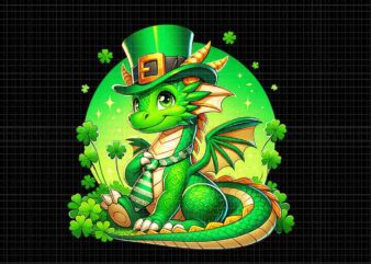 St Patrick’s Day Dragon Saint Pattys Png, Dragon Shamrock Png, Dragon Irish Png