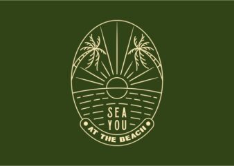 Sea you at the beach