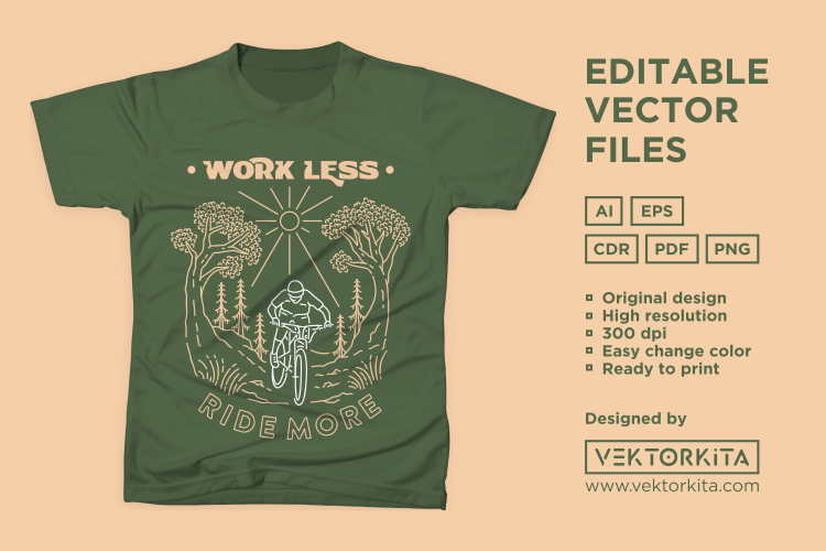 Work Less Ride More