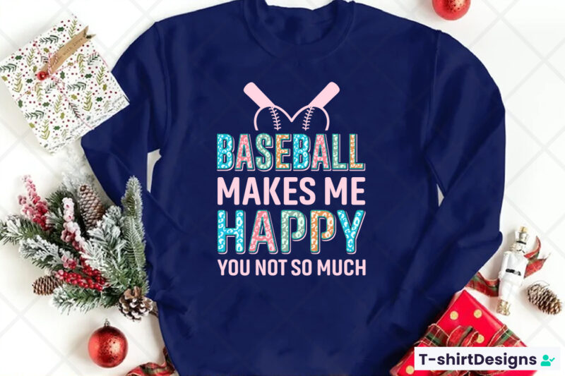 Baseball Sublimation T shirt designs Laser Cut Files Bundle