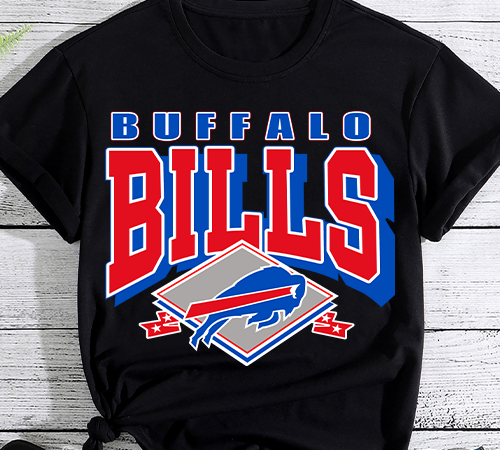 Buffalo bills football lovers design, football design, football png file