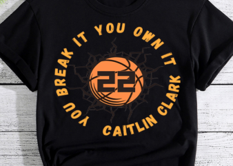 CAITLIN CLARK 1 Basketball Lovers Design, Basketball Design, Basketball PNG File